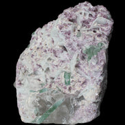 Green and Pink Tourmaline in Lepidolite, Feldspar and Quartz matrix 150*131*60mm 1204g in sunlight - Rocks and Things Store