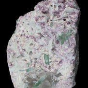 Green and Pink Tourmaline in Lepidolite, Feldspar and Quartz matrix 150*131*60mm 1204g in sunlight - Rocks and Things Store