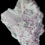 Green and Pink Tourmaline in Lepidolite, Feldspar and Quartz matrix 150*131*60mm 1204g in sunlight - Rocks and Things Store