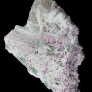Green and Pink Tourmaline in Lepidolite, Feldspar and Quartz matrix 150*131*60mm 1204g in sunlight - Rocks and Things Store