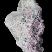 Green and Pink Tourmaline in Lepidolite, Feldspar and Quartz matrix 150*131*60mm 1204g in sunlight - Rocks and Things Store