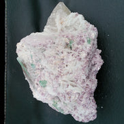 Green and Pink Tourmaline in Lepidolite, Feldspar and Quartz matrix 150*131*60mm 1204g in sunlight - Rocks and Things Store