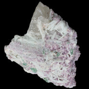 Green and Pink Tourmaline in Lepidolite, Feldspar and Quartz matrix 150*131*60mm 1204g in sunlight - Rocks and Things Store