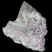 Green and Pink Tourmaline in Lepidolite, Feldspar and Quartz matrix 150*131*60mm 1204g in sunlight - Rocks and Things Store