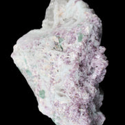 Green and Pink Tourmaline in Lepidolite, Feldspar and Quartz matrix 150*131*60mm 1204g in sunlight - Rocks and Things Store