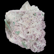 Green and Pink Tourmaline in Lepidolite, Feldspar and Quartz matrix 150*131*60mm 1204g in sunlight - Rocks and Things Store