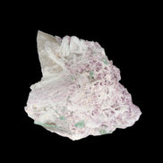 Green and Pink Tourmaline in Lepidolite, Feldspar and Quartz matrix 150*131*60mm 1204g in sunlight - Rocks and Things Store