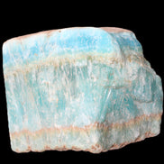 Awesome Blue Aragonite 100*83*71mm 1035g in sunlight - Rocks and Things Store