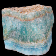 Awesome Blue Aragonite 100*83*71mm 1035g in sunlight - Rocks and Things Store