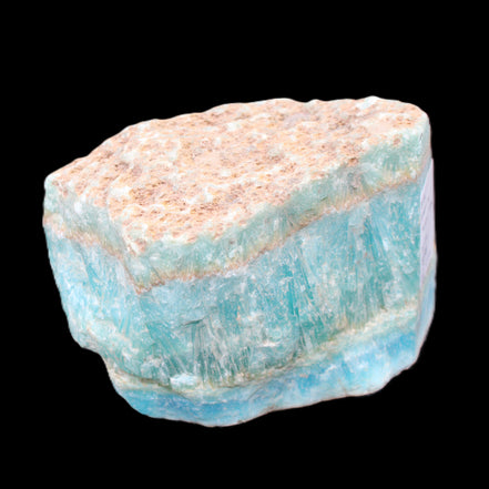Awesome Blue Aragonite 100*83*71mm 1035g in sunlight - Rocks and Things Store