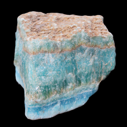 Awesome Blue Aragonite 100*83*71mm 1035g in sunlight - Rocks and Things Store