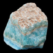 Awesome Blue Aragonite 100*83*71mm 1035g in sunlight - Rocks and Things Store