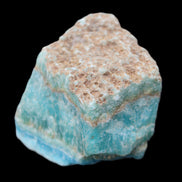 Awesome Blue Aragonite 100*83*71mm 1035g in sunlight - Rocks and Things Store