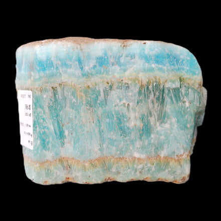 Awesome Blue Aragonite 100*83*71mm 1035g in sunlight - Rocks and Things Store