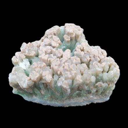 Blue Aragonite stalactite specimen 108*69*84mm 824g in sunlight - Rocks and Things Store