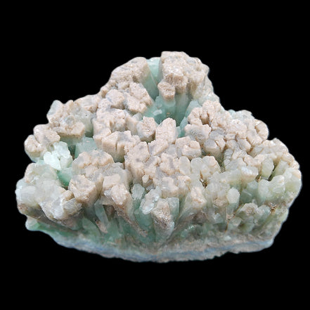 Blue Aragonite stalactite specimen 108*69*84mm 824g in sunlight - Rocks and Things Store