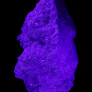 Green and Pink Tourmaline, Feldspar, Lepidolite and Clear Quartz 120*65*65mm 509g in UV light - Rocks and Things Store