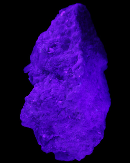Green and Pink Tourmaline, Feldspar, Lepidolite and Clear Quartz 120*65*65mm 509g in UV light - Rocks and Things Store