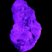 Green and Pink Tourmaline, Feldspar, Lepidolite and Clear Quartz 120*65*65mm 509g in UV light - Rocks and Things Store