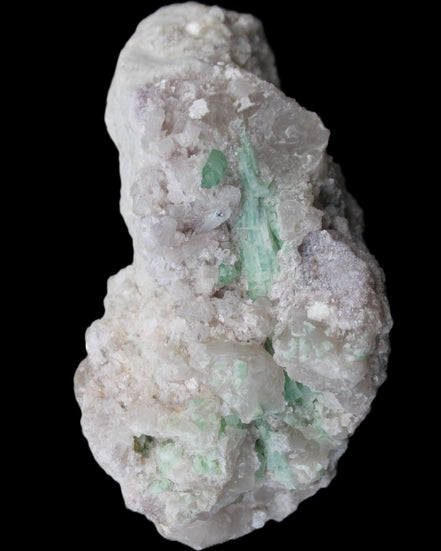 Green and Pink Tourmaline, Feldspar, Lepidolite and Clear Quartz 120*65*65mm 509g in sunlight - Rocks and Things Store
