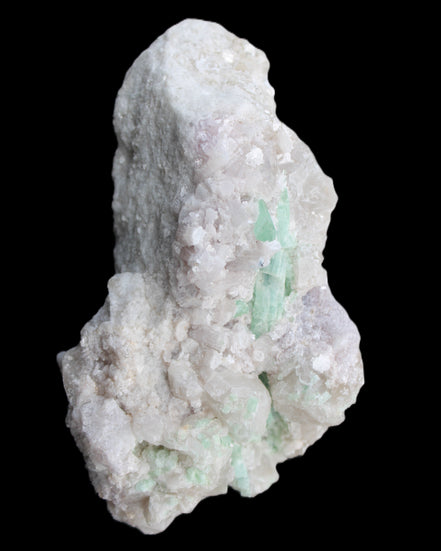 Green and Pink Tourmaline, Feldspar, Lepidolite and Clear Quartz 120*65*65mm 509g in sunlight - Rocks and Things Store