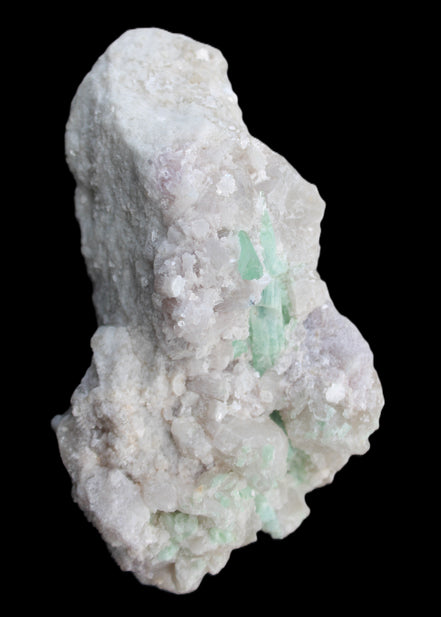 Green and Pink Tourmaline, Feldspar, Lepidolite and Clear Quartz 120*65*65mm 509g in sunlight - Rocks and Things Store