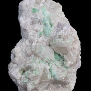 Green and Pink Tourmaline, Feldspar, Lepidolite and Clear Quartz 120*65*65mm 509g in sunlight - Rocks and Things Store