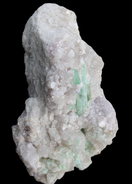 Green and Pink Tourmaline, Feldspar, Lepidolite and Clear Quartz 120*65*65mm 509g in sunlight - Rocks and Things Store