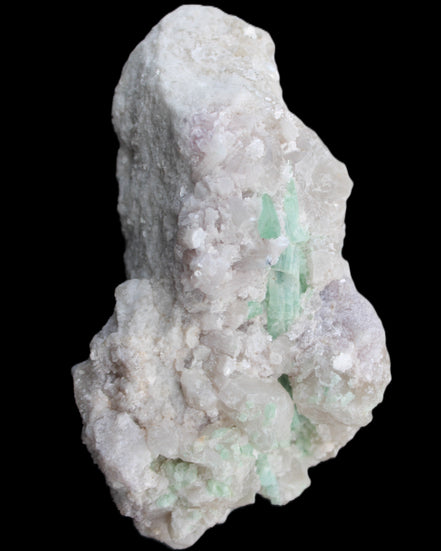 Green and Pink Tourmaline, Feldspar, Lepidolite and Clear Quartz 120*65*65mm 509g in sunlight - Rocks and Things Store