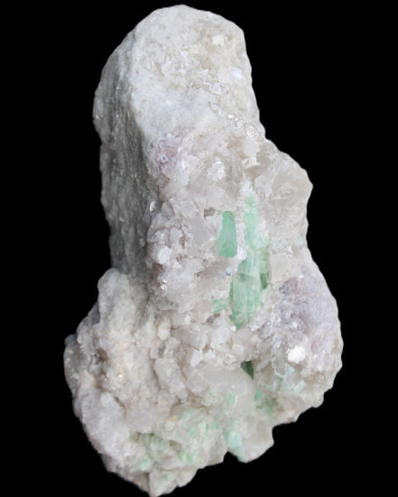 Green and Pink Tourmaline, Feldspar, Lepidolite and Clear Quartz 120*65*65mm 509g in sunlight - Rocks and Things Store