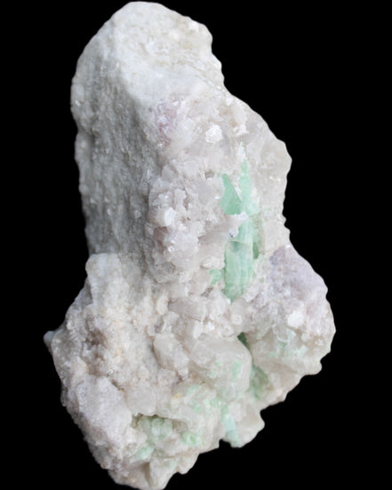 Green and Pink Tourmaline, Feldspar, Lepidolite and Clear Quartz 120*65*65mm 509g in sunlight - Rocks and Things Store