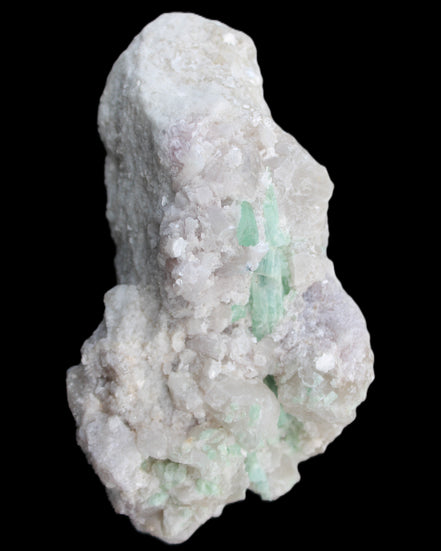 Green and Pink Tourmaline, Feldspar, Lepidolite and Clear Quartz 120*65*65mm 509g in sunlight - Rocks and Things Store