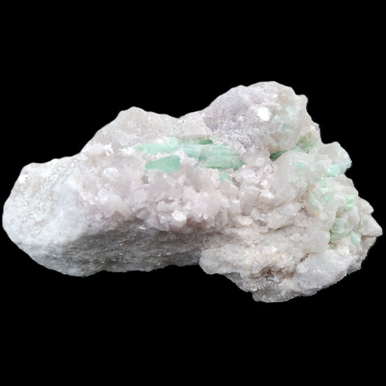 Green and Pink Tourmaline, Feldspar, Lepidolite and Clear Quartz 120*65*65mm 509g in sunlight - Rocks and Things Store