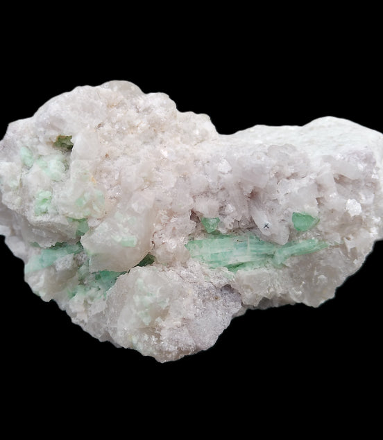 Green and Pink Tourmaline, Feldspar, Lepidolite and Clear Quartz 120*65*65mm 509g in sunlight - Rocks and Things Store