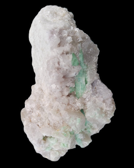 Green and Pink Tourmaline, Feldspar, Lepidolite and Clear Quartz 120*65*65mm 509g in sunlight - Rocks and Things Store