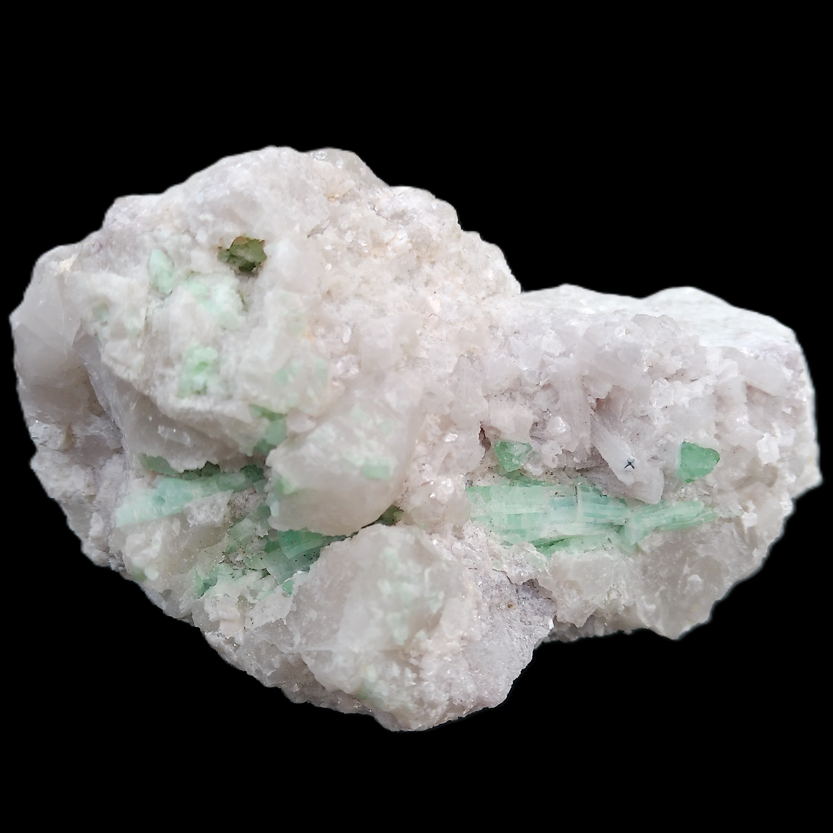 Green and Pink Tourmaline, Feldspar, Lepidolite and Clear Quartz 120*65*65mm 509g in sunlight - Rocks and Things Store