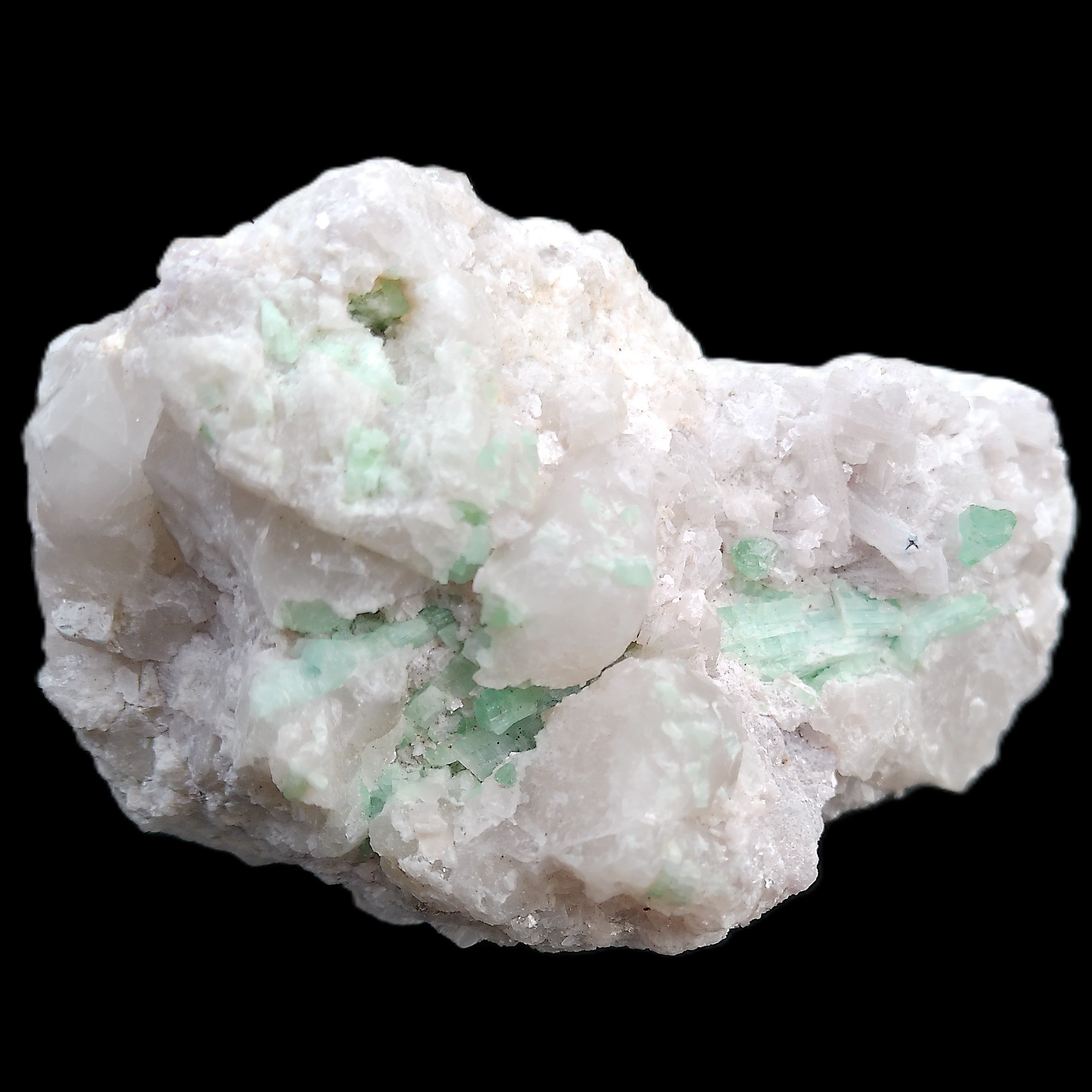 Green and Pink Tourmaline, Feldspar, Lepidolite and Clear Quartz 120*65*65mm 509g in sunlight - Rocks and Things Store