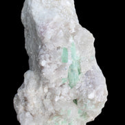 Green and Pink Tourmaline, Feldspar, Lepidolite and Clear Quartz 120*65*65mm 509g in sunlight - Rocks and Things Store