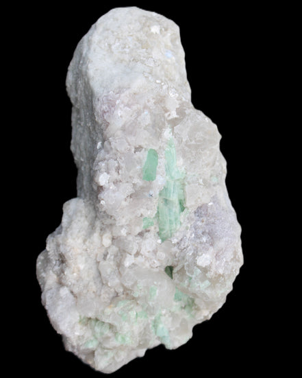 Green and Pink Tourmaline, Feldspar, Lepidolite and Clear Quartz 120*65*65mm 509g in sunlight - Rocks and Things Store