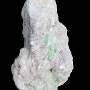 Green and Pink Tourmaline, Feldspar, Lepidolite and Clear Quartz 120*65*65mm 509g in sunlight - Rocks and Things Store