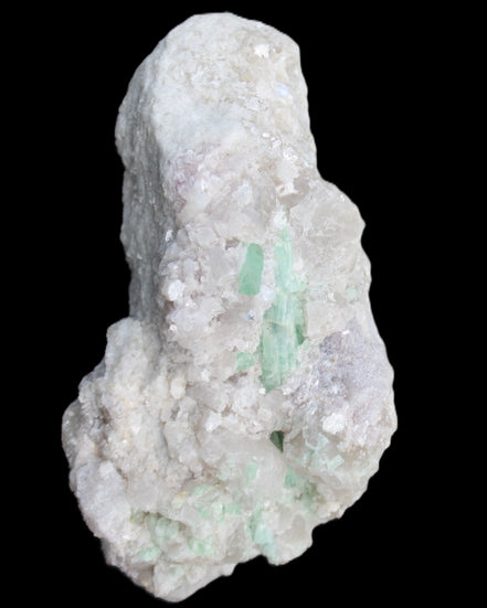 Green and Pink Tourmaline, Feldspar, Lepidolite and Clear Quartz 120*65*65mm 509g in sunlight - Rocks and Things Store