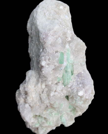 Green and Pink Tourmaline, Feldspar, Lepidolite and Clear Quartz 120*65*65mm 509g in sunlight - Rocks and Things Store