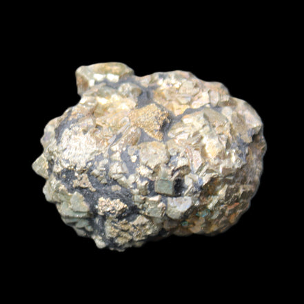 Chalcopyrite cluster from Pakistan 40mm 110g in sunlight - Rocks and Things Store