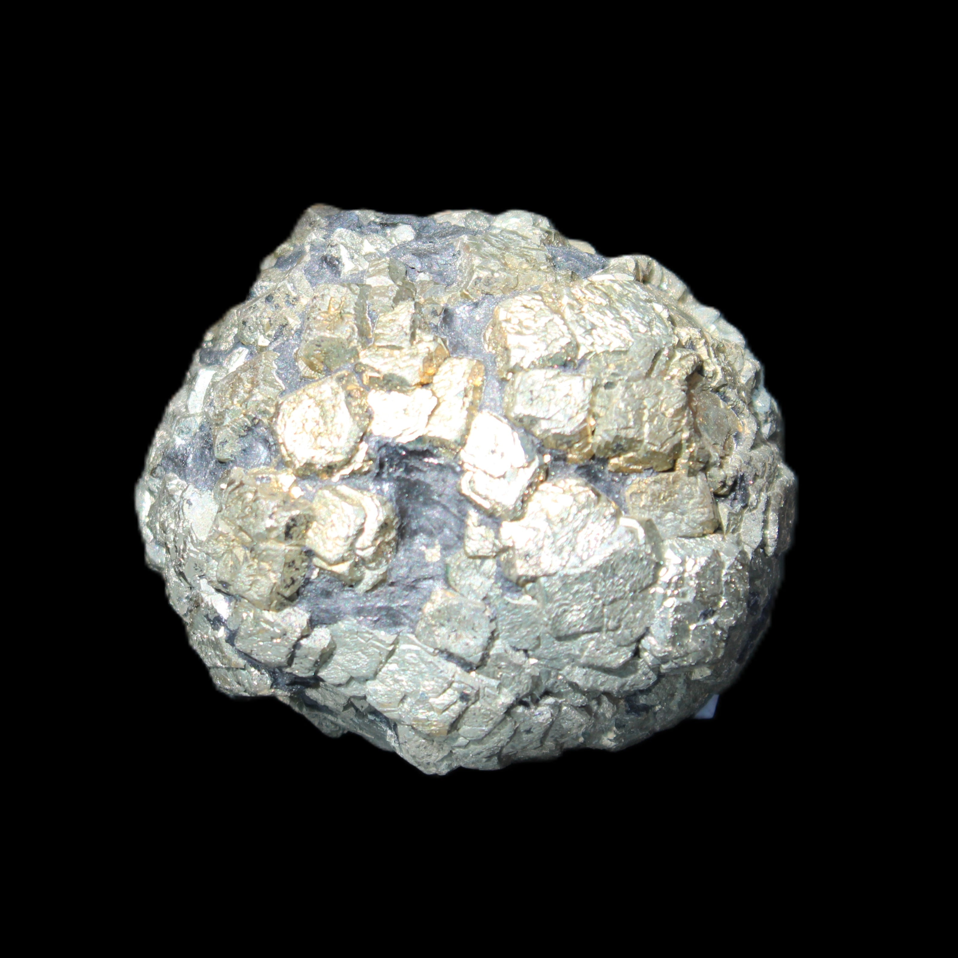 Chalcopyrite cluster from Pakistan 40mm 110g in sunlight - Rocks and Things Store