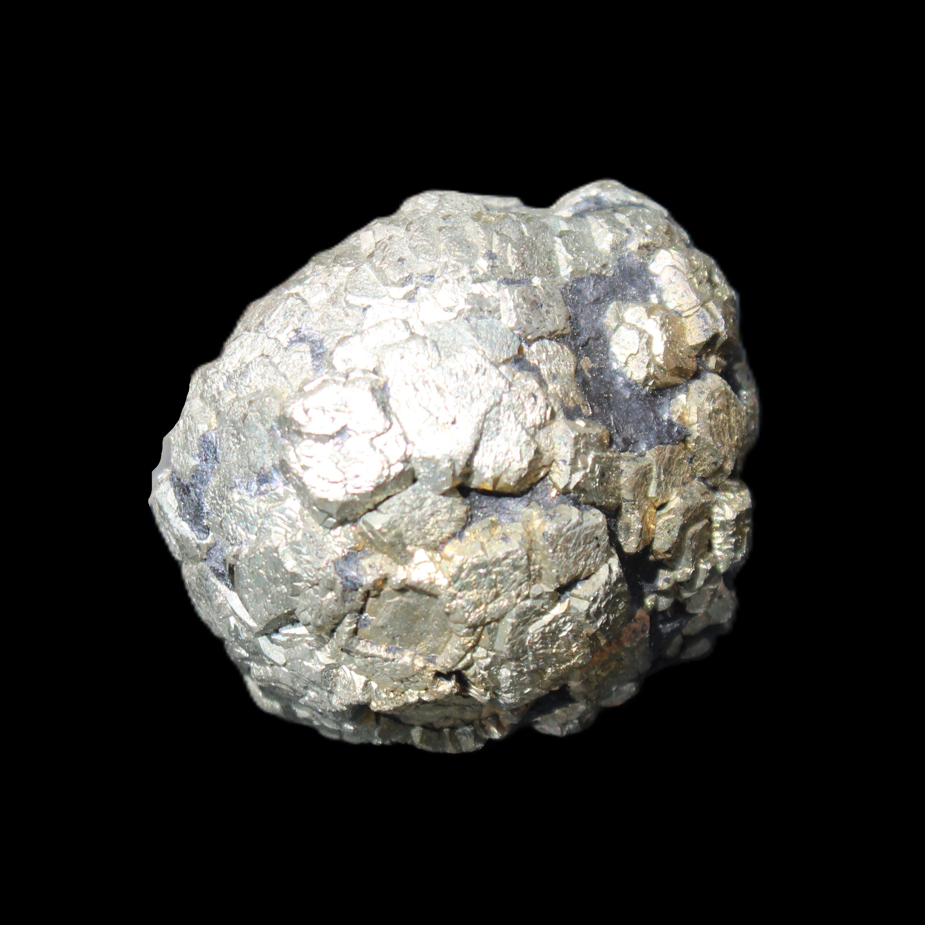 Chalcopyrite cluster from Pakistan 40mm 110g in sunlight - Rocks and Things Store