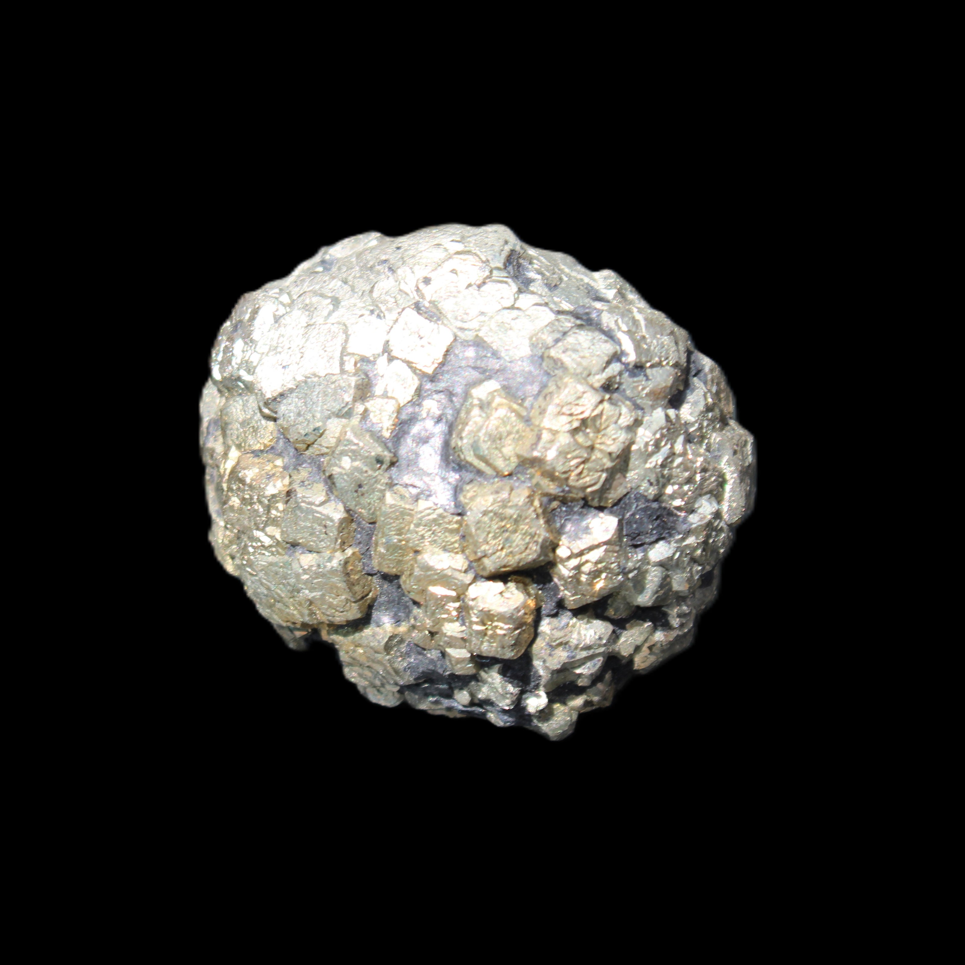 Chalcopyrite cluster from Pakistan 40mm 110g in sunlight - Rocks and Things Store