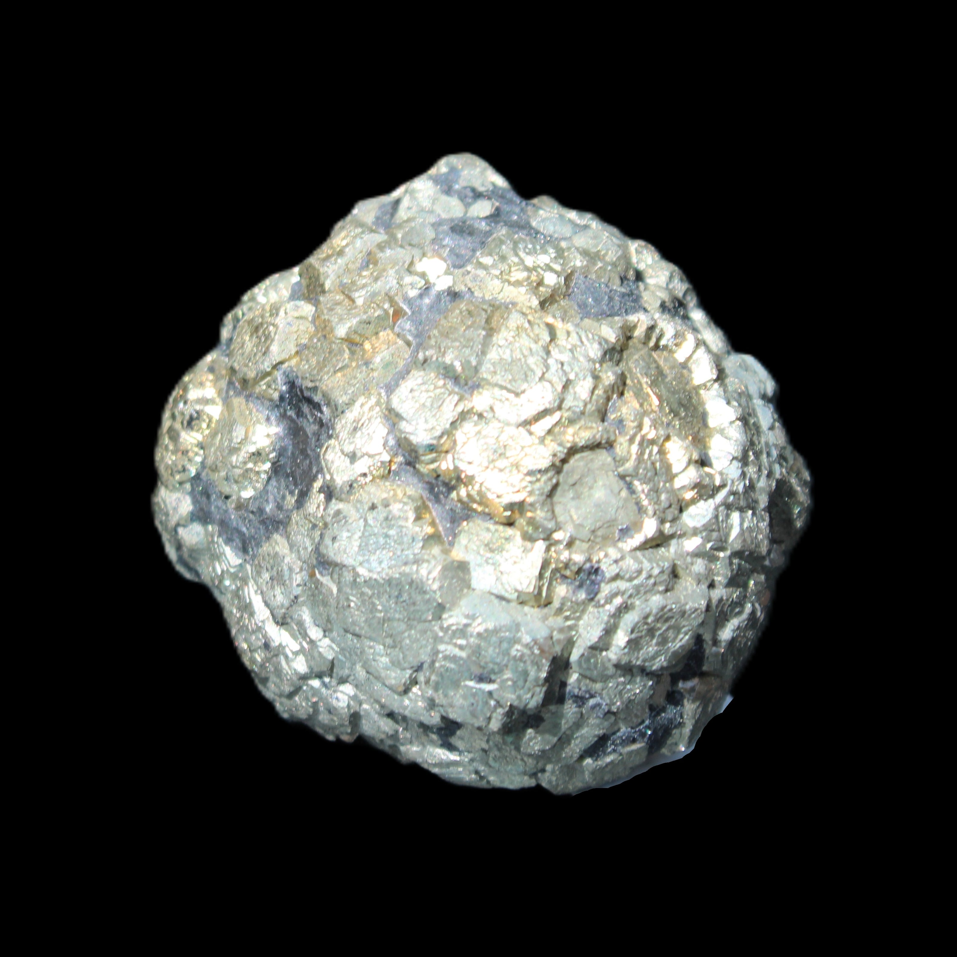 Chalcopyrite cluster from Pakistan 40mm 110g in sunlight - Rocks and Things Store