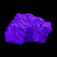 Green and Pink Tourmaline, Lepidolite, Kunzite, Aquamarine, Quartz Feldspar cluster 332g in UV light - Rocks and Things Store