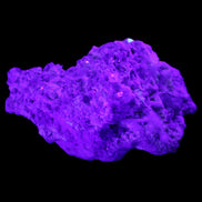 Green and Pink Tourmaline, Lepidolite, Kunzite, Aquamarine, Quartz Feldspar cluster 332g in UV light - Rocks and Things Store