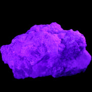 Green and Pink Tourmaline, Lepidolite, Kunzite, Aquamarine, Quartz Feldspar cluster 332g in UV light - Rocks and Things Store